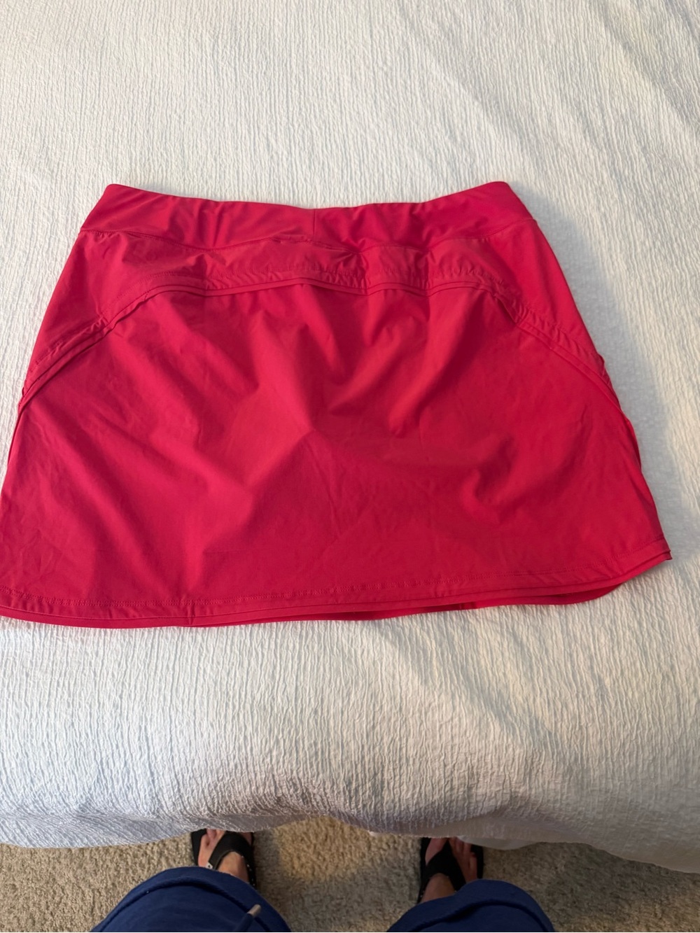 Lands' End Bright Pink Active Skirt